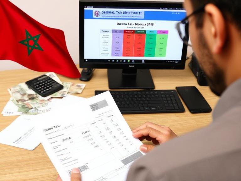 الضريبة على الدخل في المغرب 2025:  